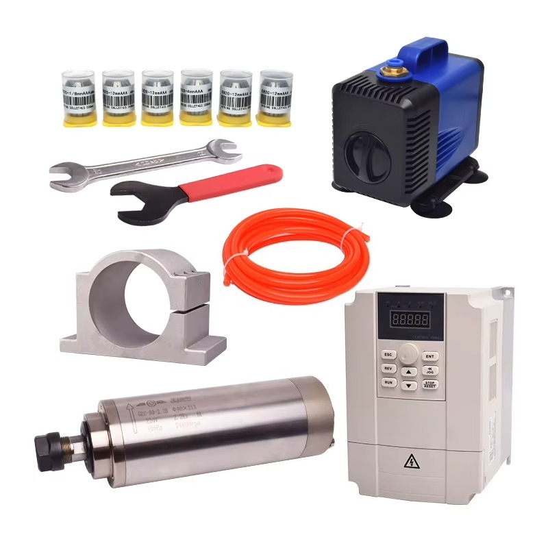 Kit Motor Spindle Berpendingin - 2.2Kw Water Cooled Spindle Kit Vfd ulasan dan harga