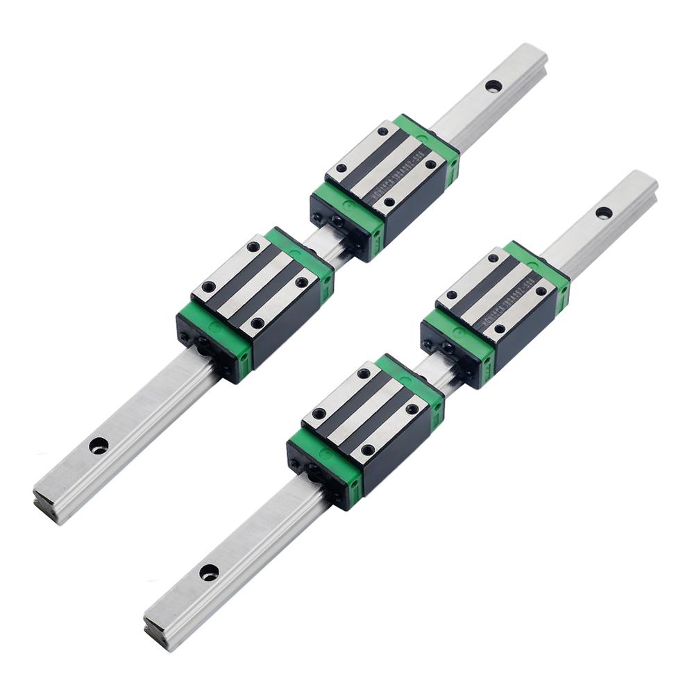 Set Rel Linear Persegi HGR20-4 - Hgr20 Linear Guide Rail Ballscrew Set ulasan dan harga